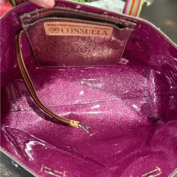 Consuela Breezy East West Tote with Consuela Bag Charm - Picture 3 of 5